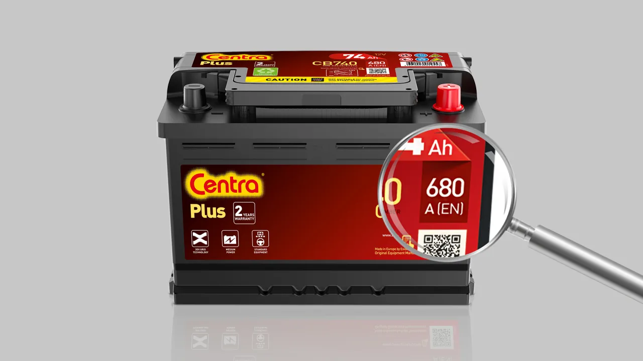 Oznaczenia na akumulatorze samochodowym