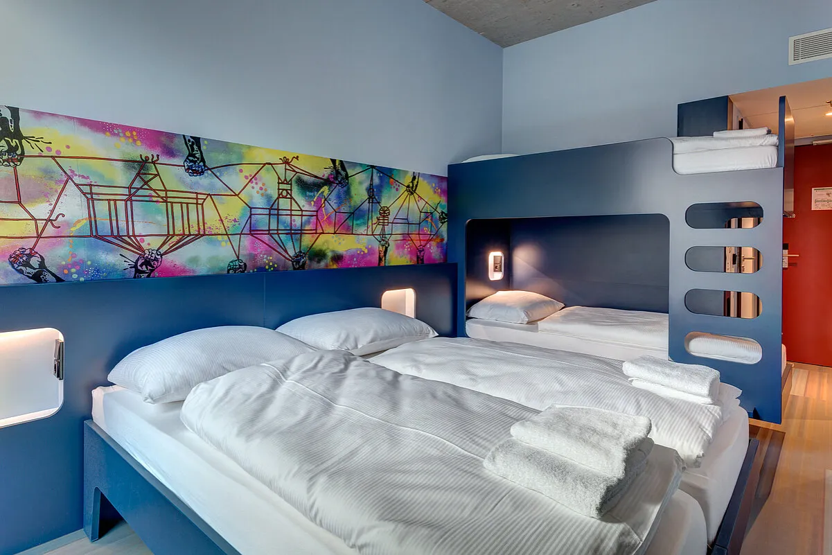 Meininger Hotel Berlin East Side Gallery Zimmerbeispiele