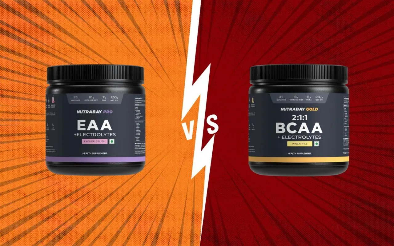 BCAA vs EAA por&oacute;wnanie