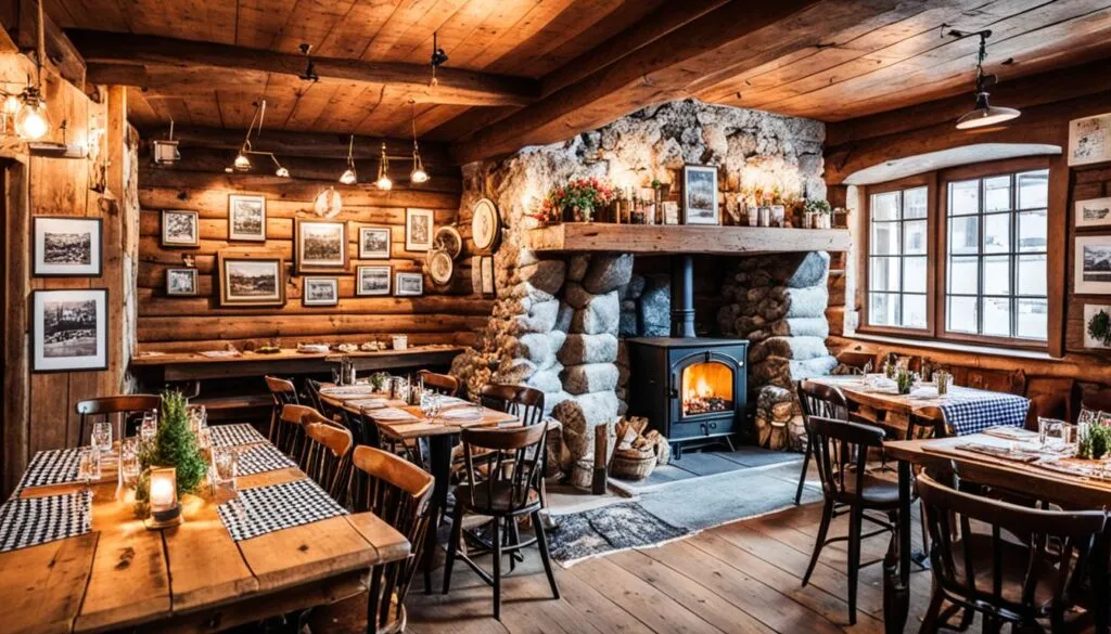 Karczma Pohulanka Skansen Sierpc wnętrze