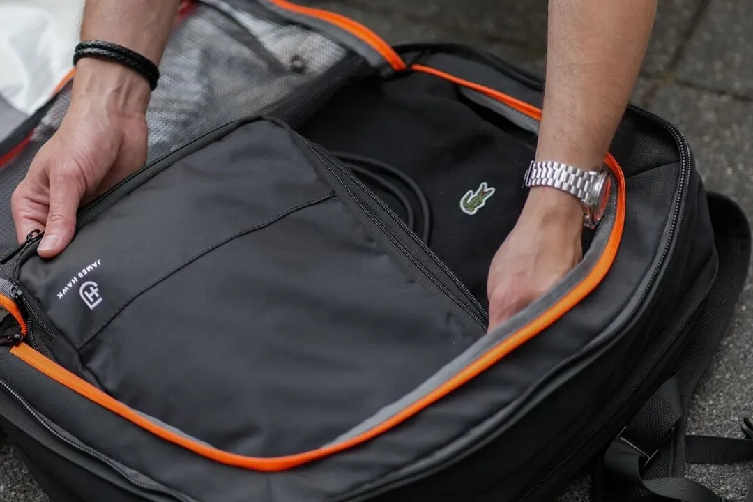 plecak otwierany jak walizka, plecak clamshell