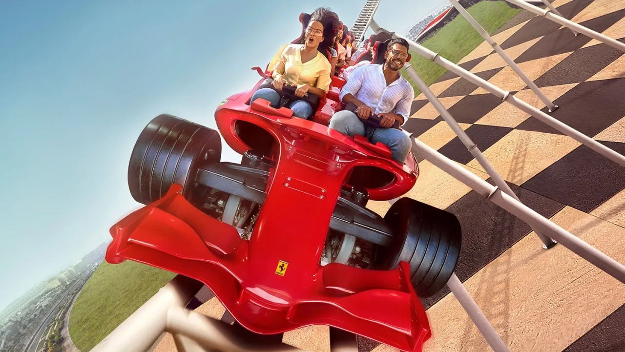 Ferrari World Formula Rossa rollercoaster