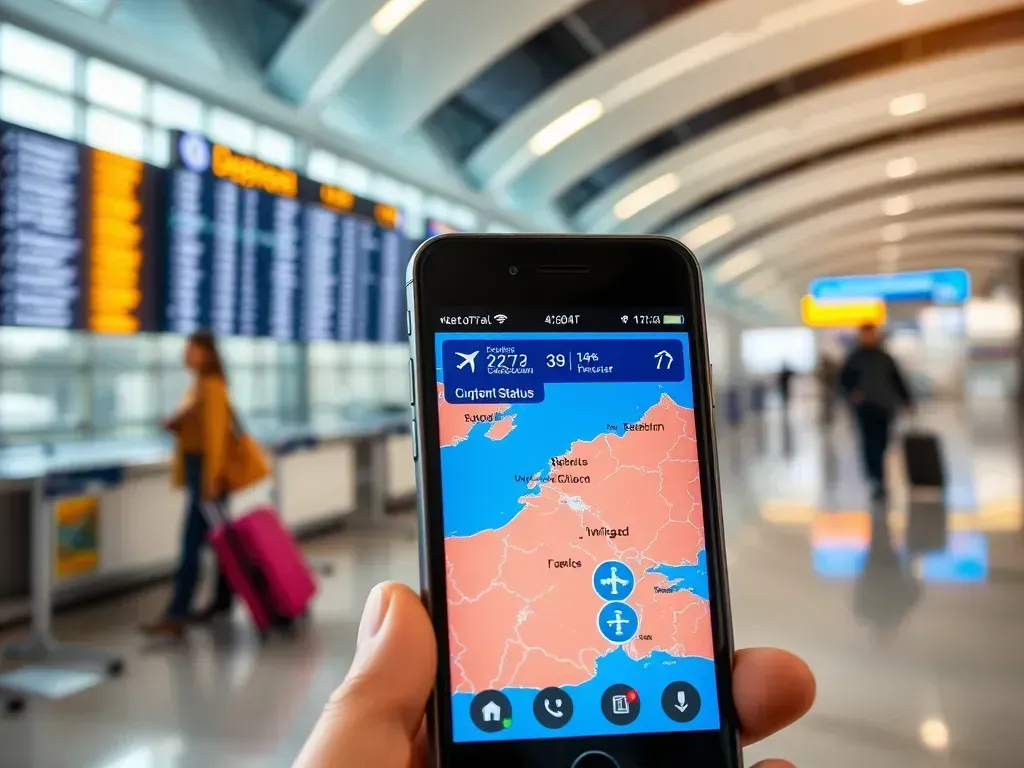 Ryanair aplikacja mobilna status lotu