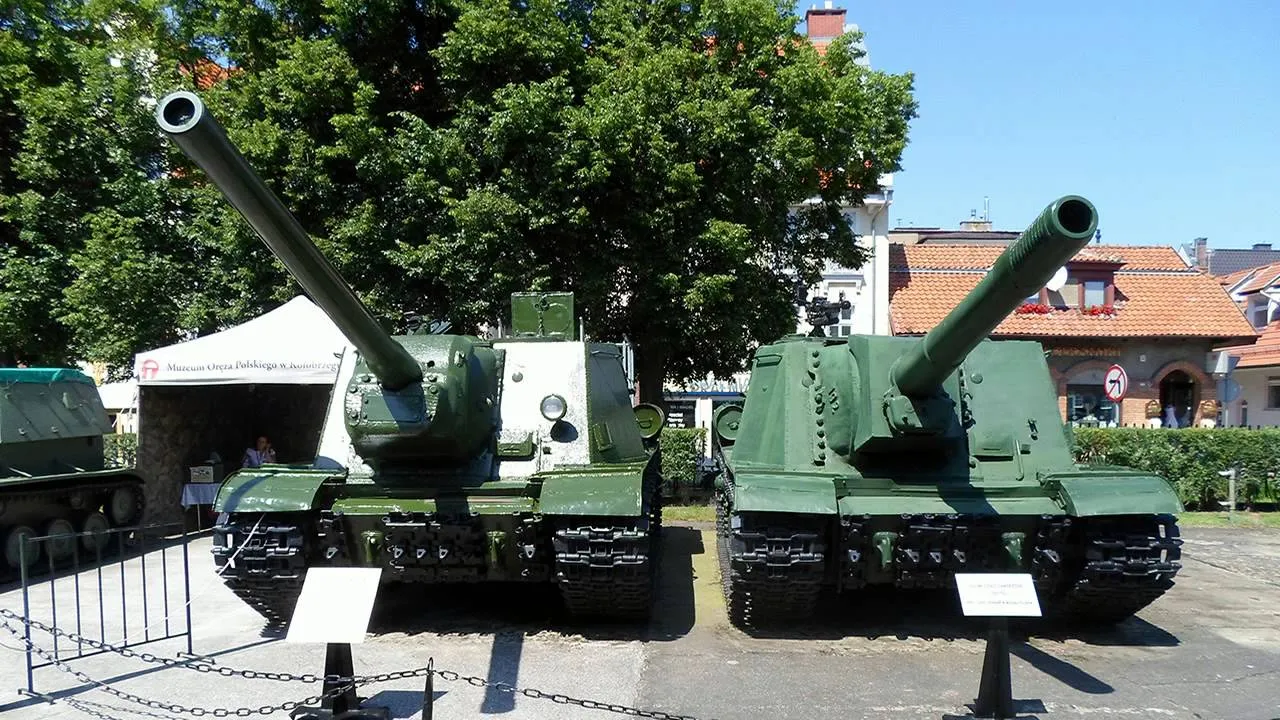 Muzeum Oręża Polskiego Kołobrzeg czołgi