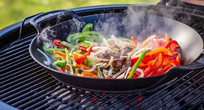 kolorowe warzywa z grilla