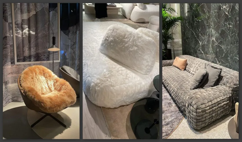 fotele r&oacute;żne faktury materiał&oacute;w