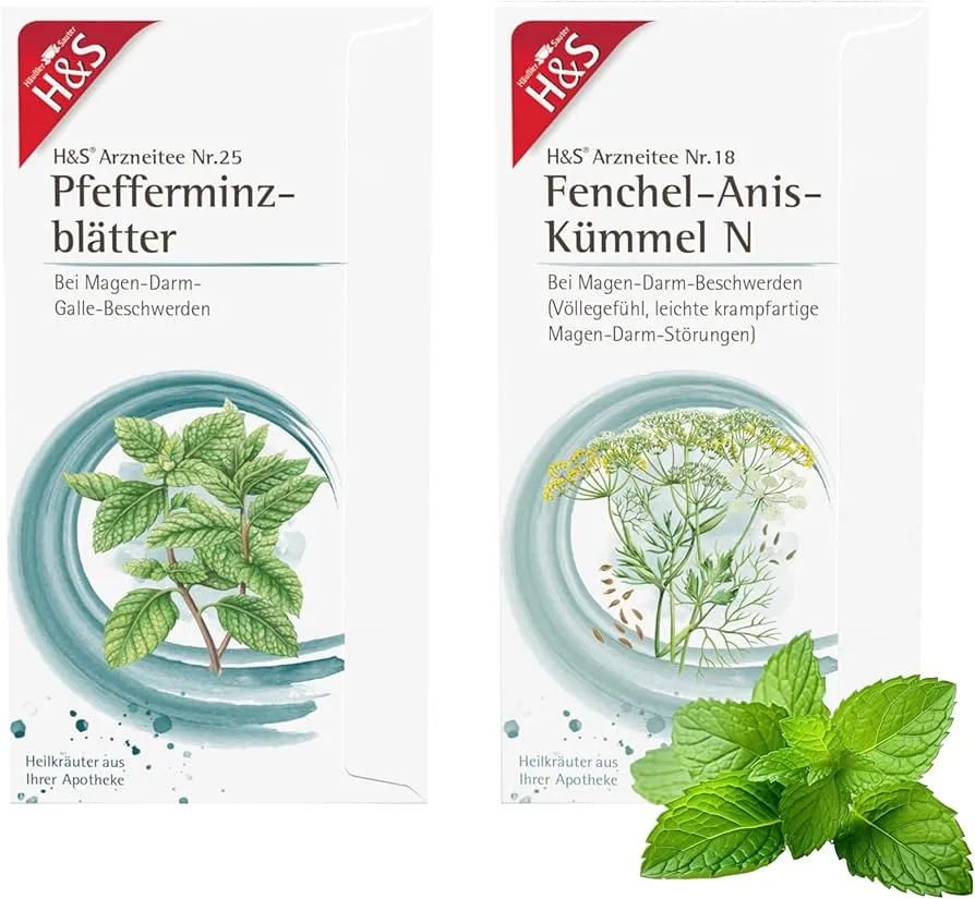 Pflanzliche Heilkr&auml;uter gegen Bl&auml;hungen Fenchel K&uuml;mmel Anis