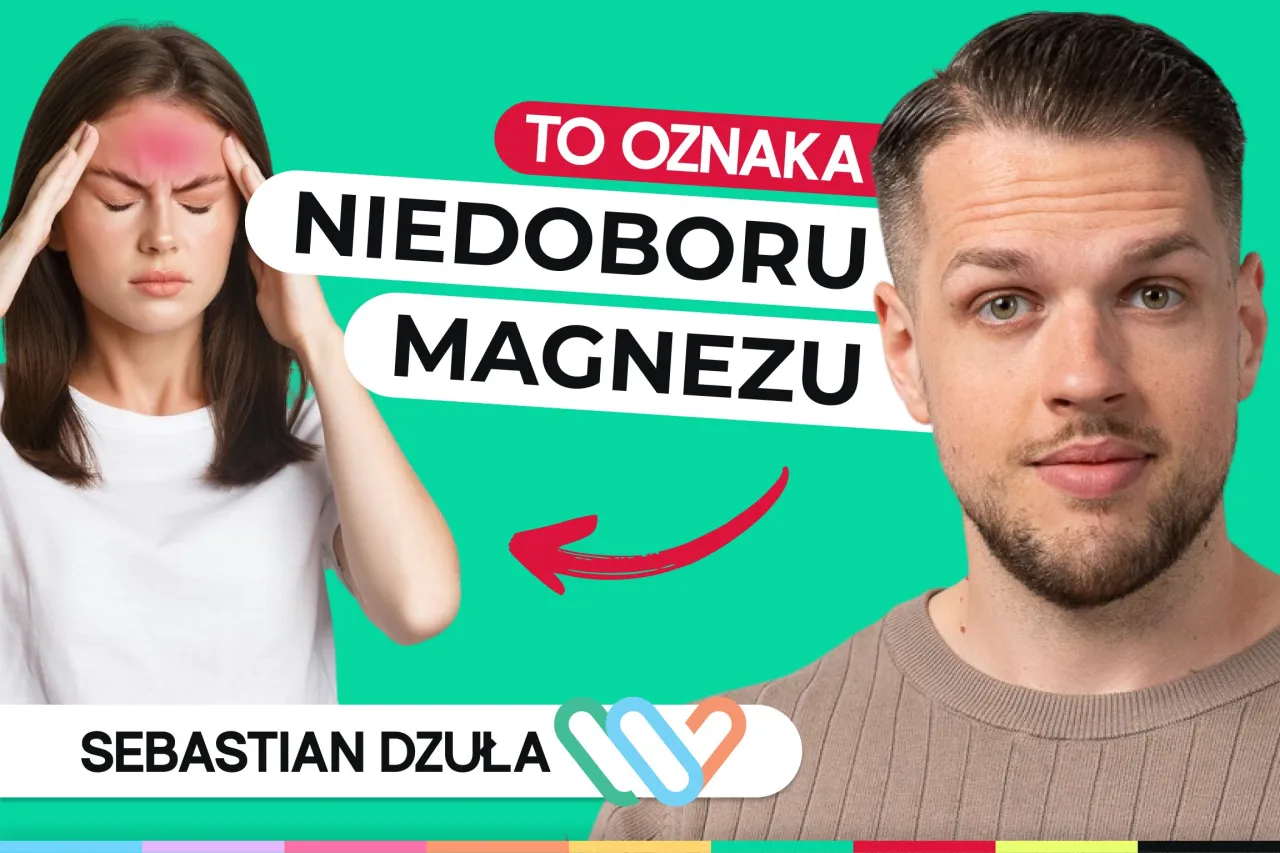 przyczyny niedoboru magnezu infografika