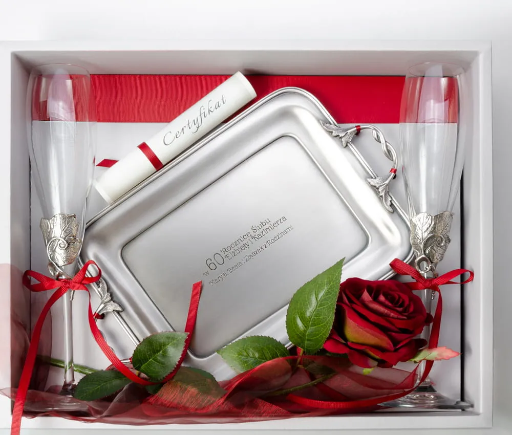 Personalizowane prezenty na rocznicę ślubu dla niej