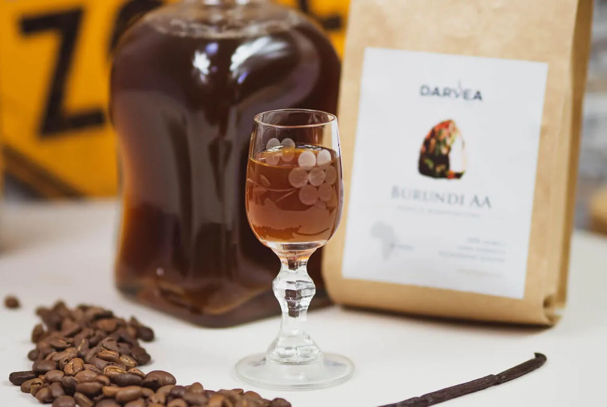 nalewka kawowa butelki składniki przepis