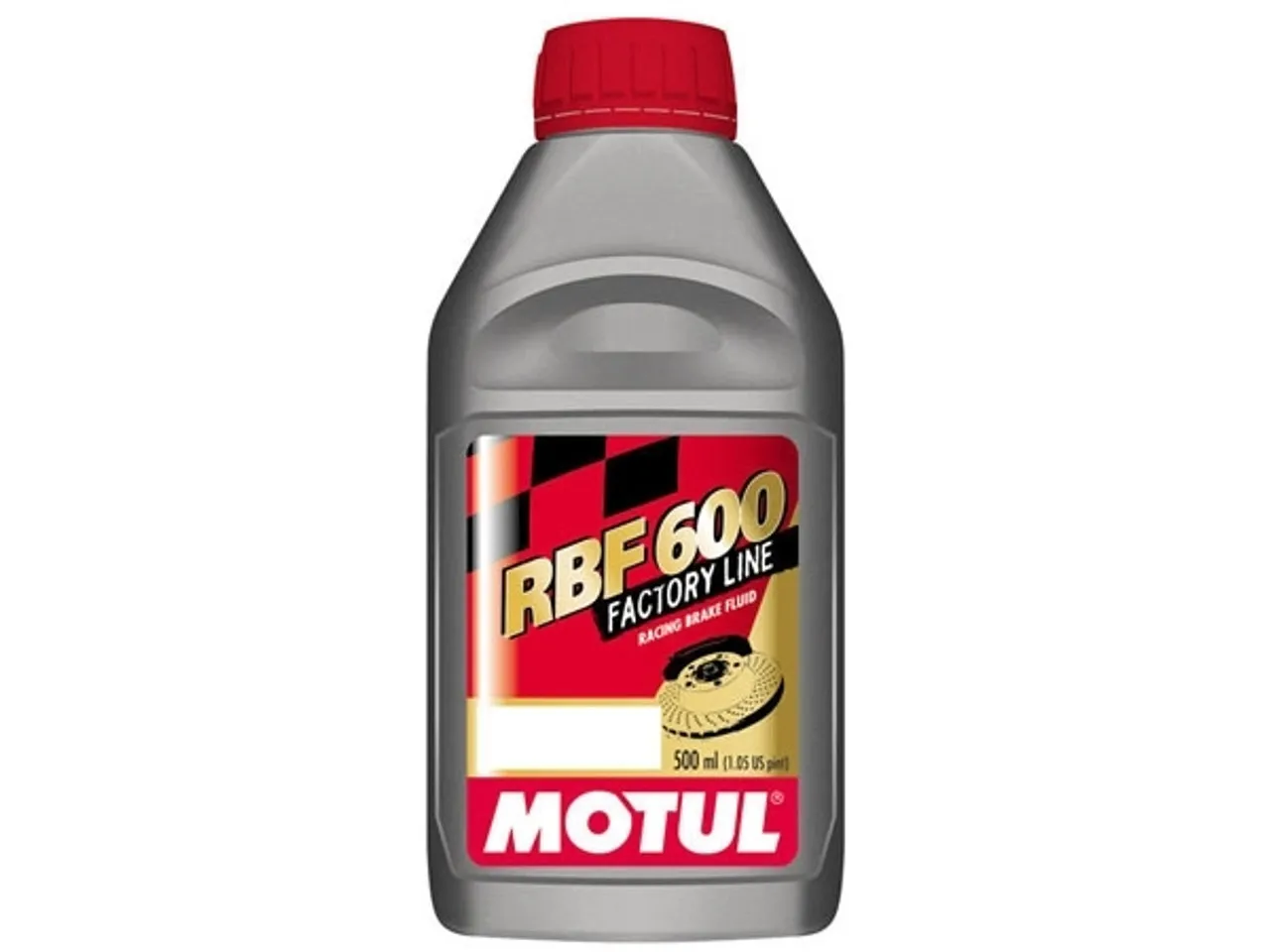 Motul RBF 600 opakowanie i sportowe hamulce