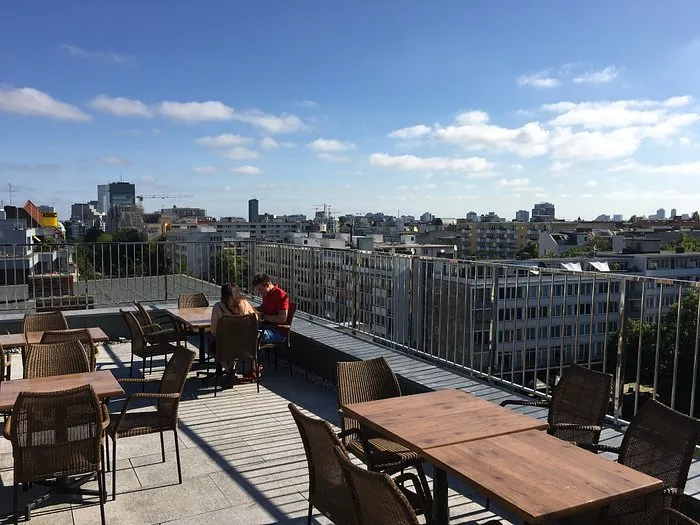 Axel Hotel Berlin Wellnessbereich Dachterrasse