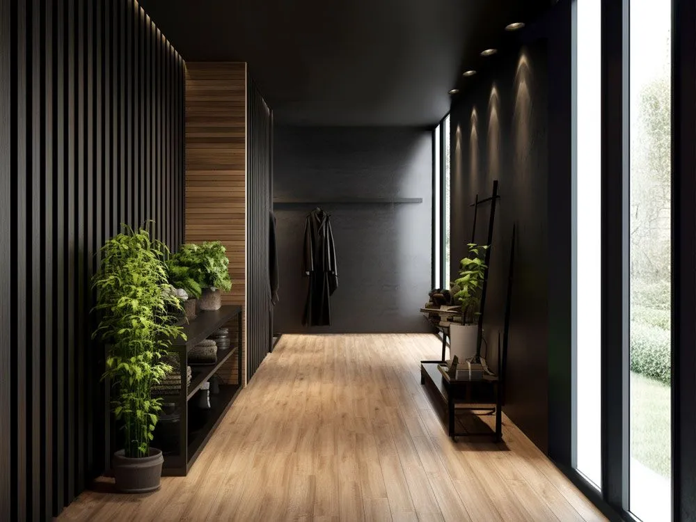 lamele w salonie sypialni przedpokoju