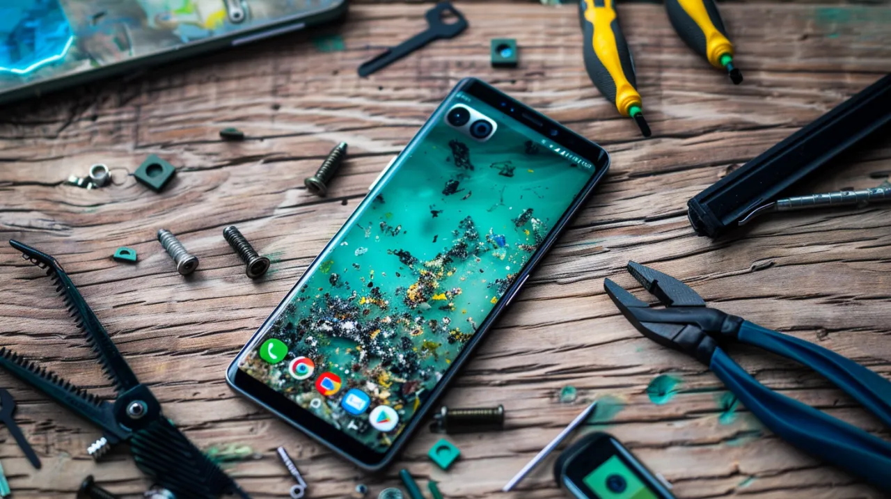 Zdjęcie Zielony ekran w Huawei P20 Pro i Mate 20 Pro - Jak naprawić usterkę?