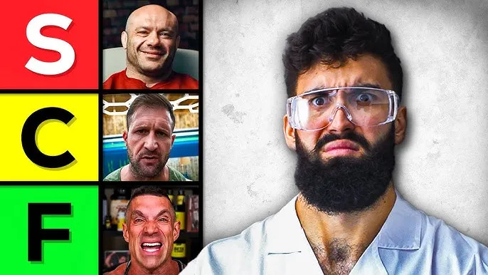 por&oacute;wnanie kanał&oacute;w fitness youtube tabela