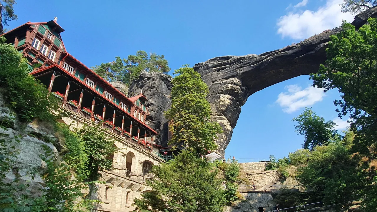 Brama Pravčick&aacute; Czeska Szwajcaria