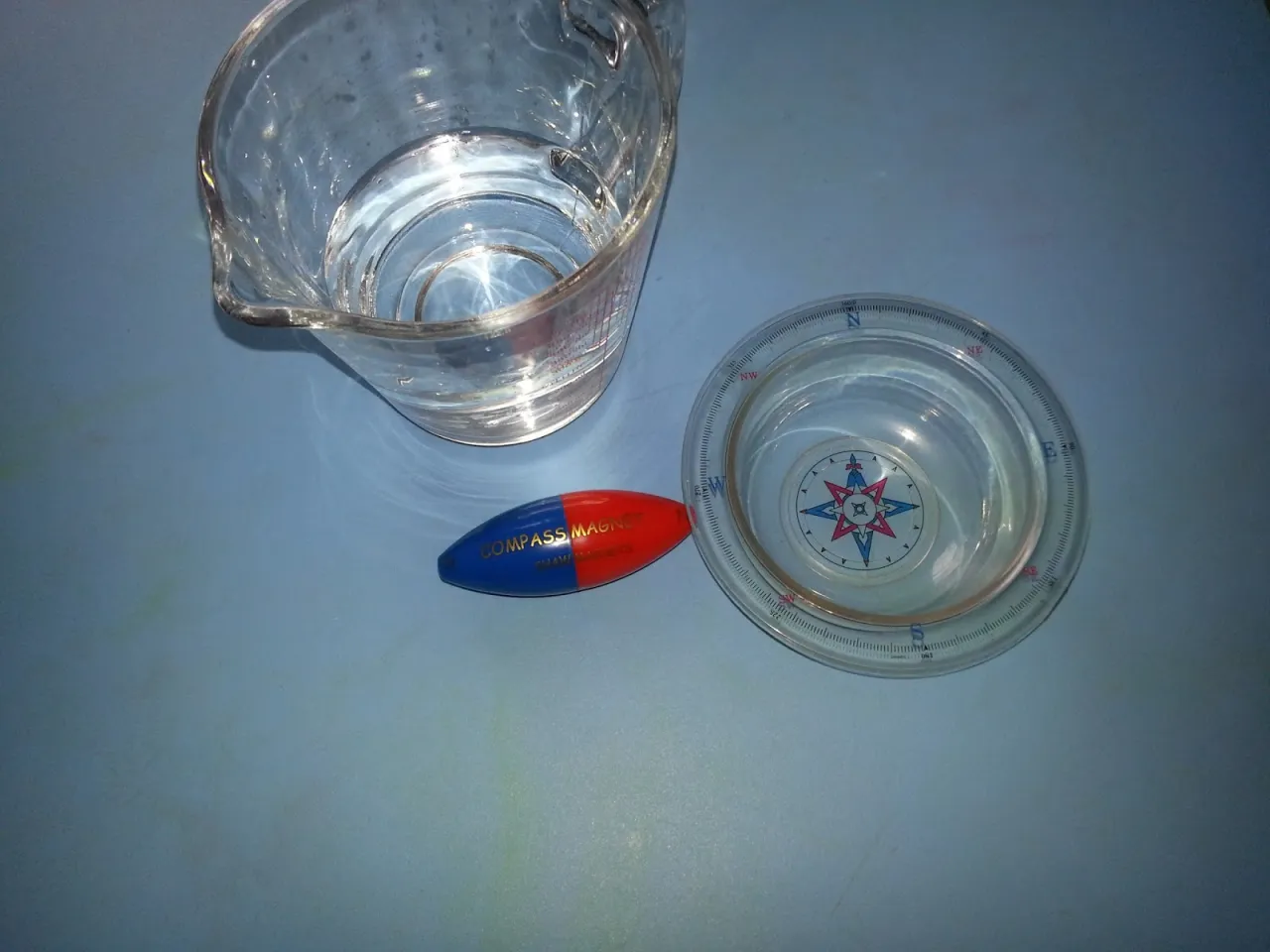 Survivalowy kompas DIY