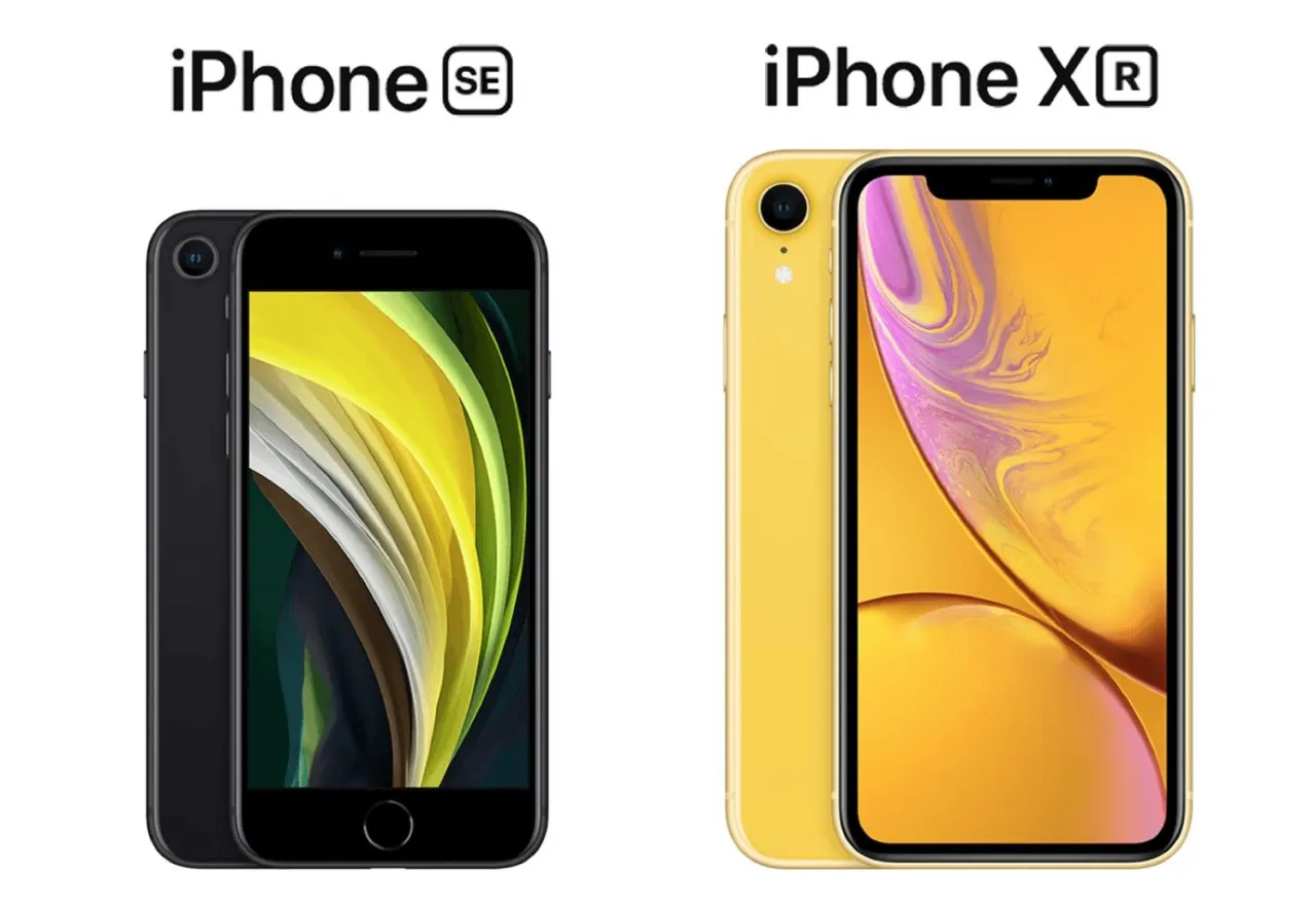 iPhone XR vs iPhone SE 2022 comparison