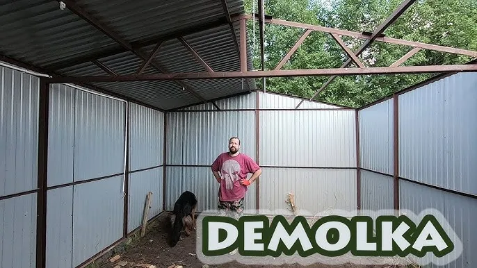 demontaż garażu blaszanego narzędzia