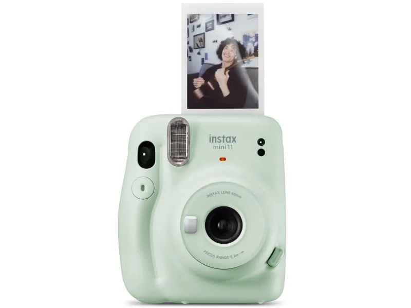 różne aparaty natychmiastowe instax polaroid