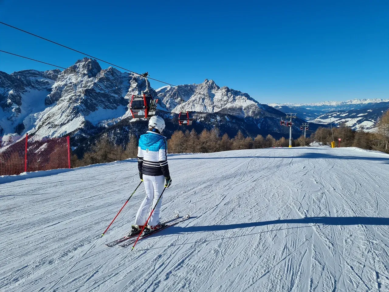 Pomiar kijka narciarskiego kąt prosty