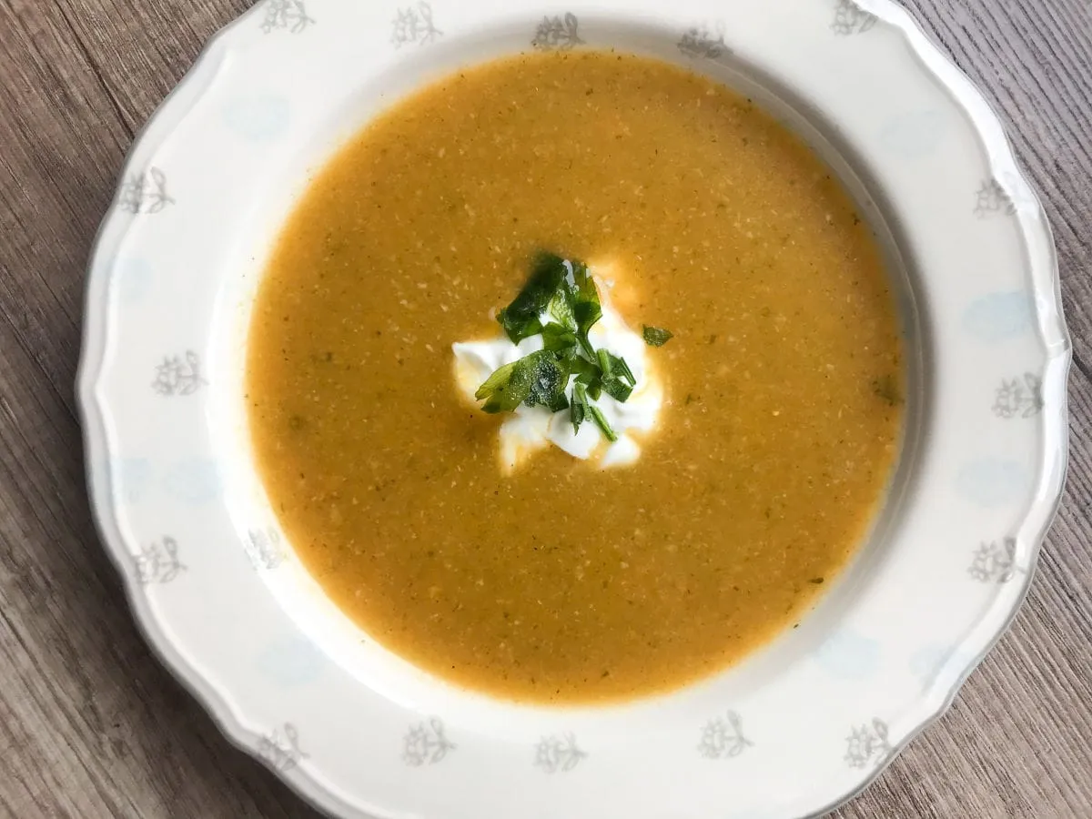 rodzaje zup rosół krem warzywna