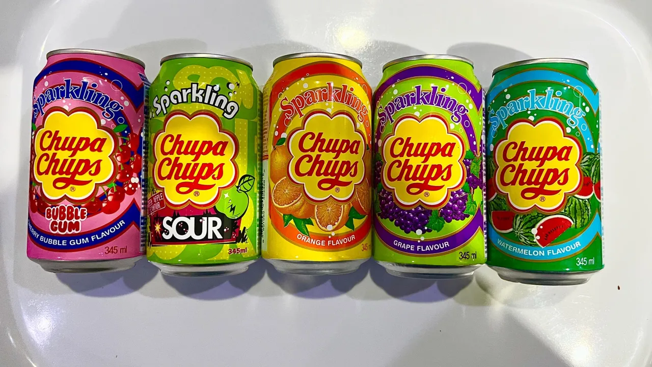 Chupa Chups napoje różne smaki