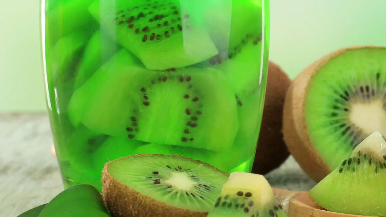 przygotowanie kiwi do galaretki krok po kroku