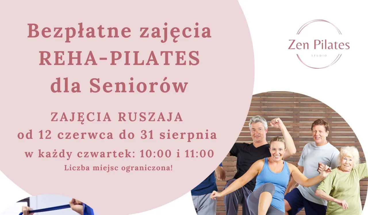 Reha Pilates dla senior&oacute;w