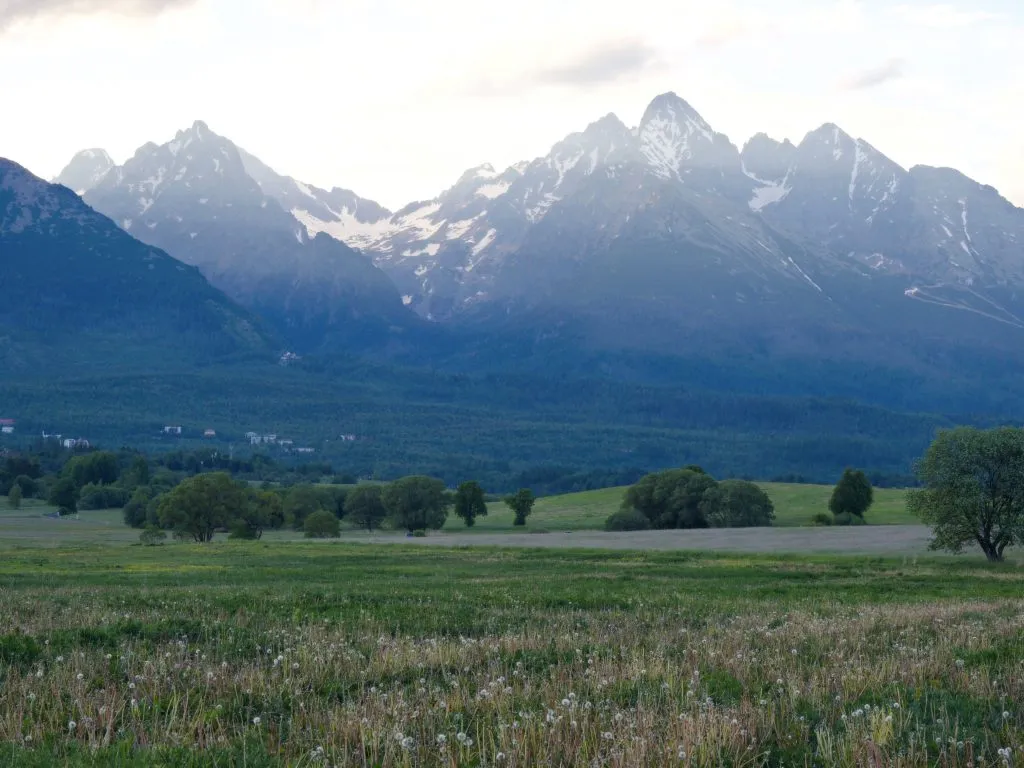 Słowackie Tatry Wysokie widoki