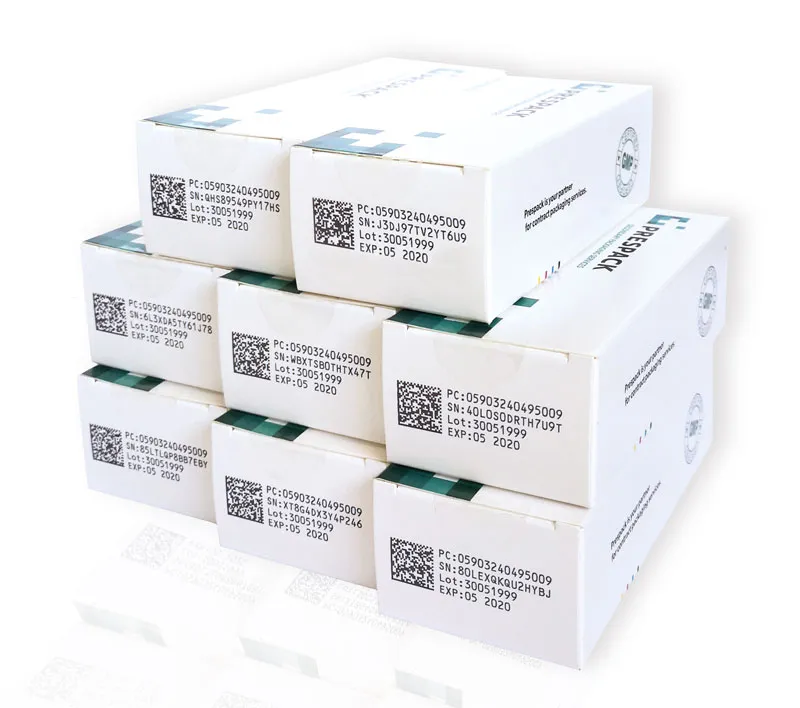 opakowanie leku z kodem 2D Data Matrix i zabezpieczeniem ATD