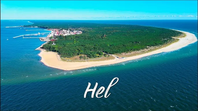 Półwysep Helski z lotu ptaka