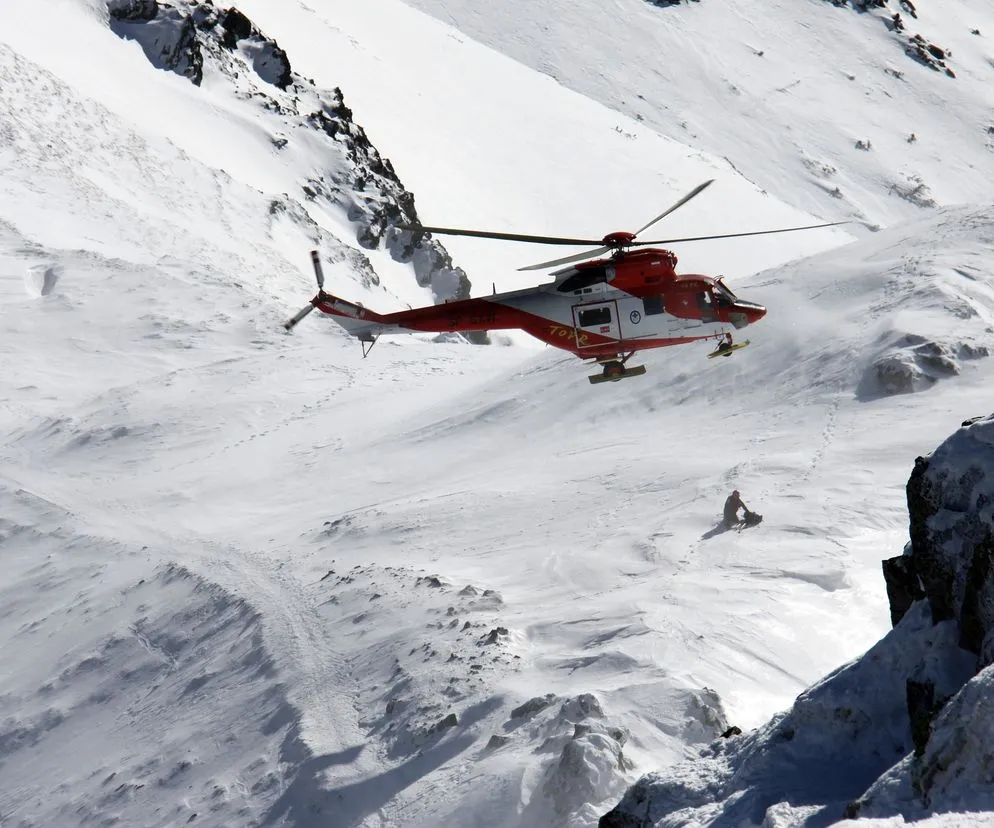 Zimowe Tatry trudne warunki