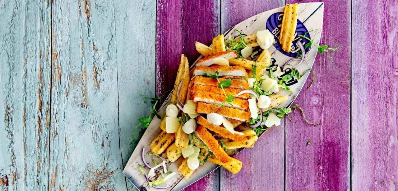 Fish and chips brytyjskie danie