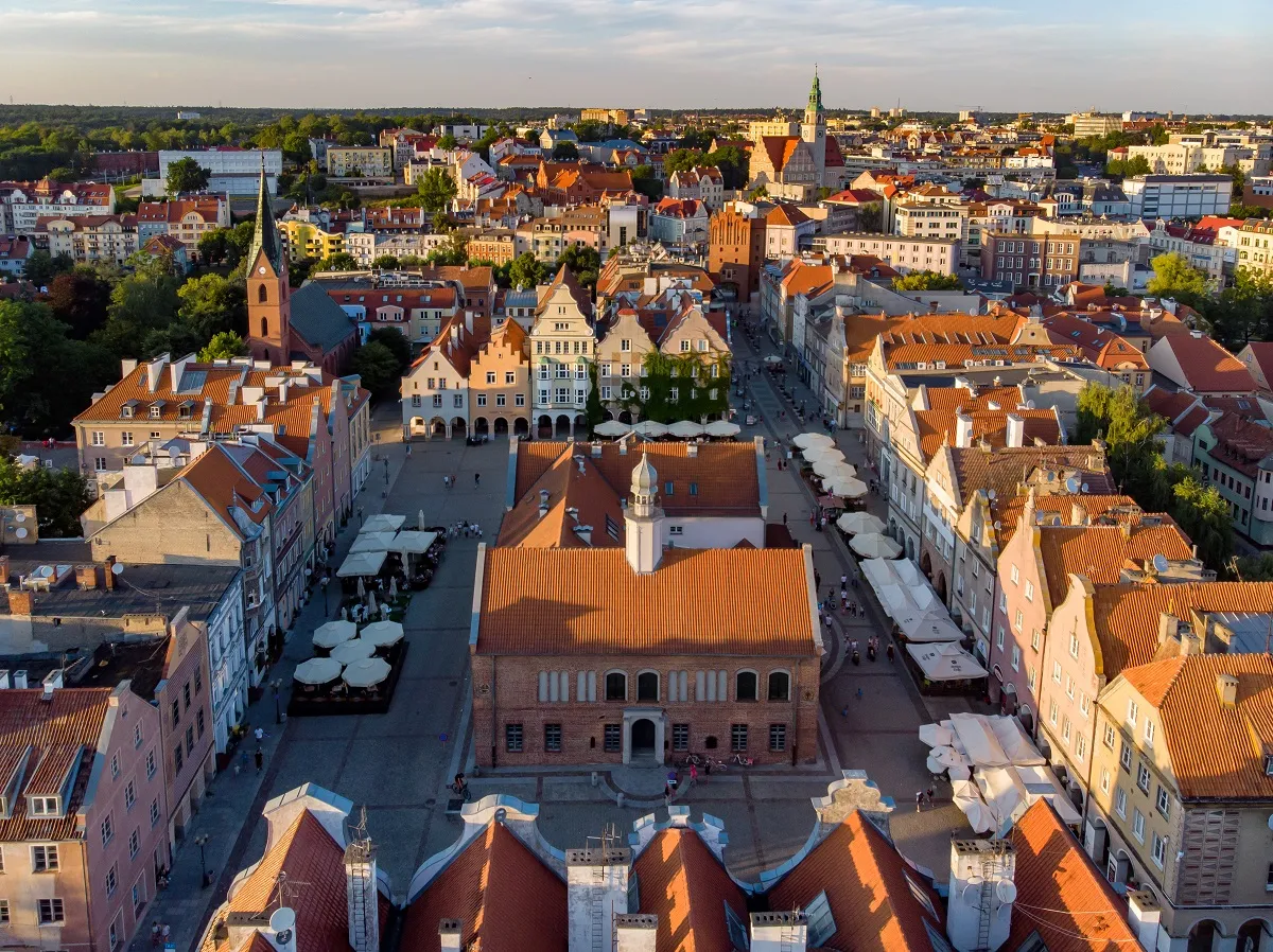 Olsztyn Stare Miasto panorama