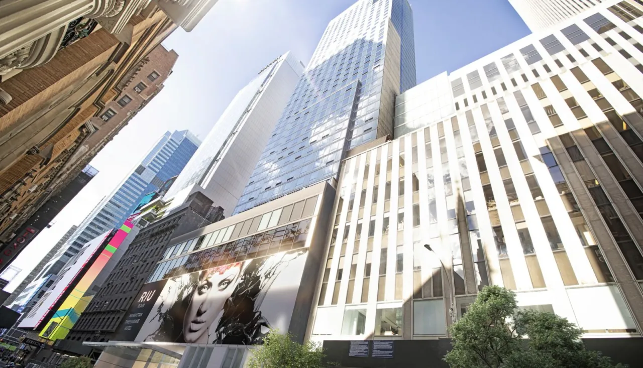 Riu Plaza Times Square Außenansicht Nacht