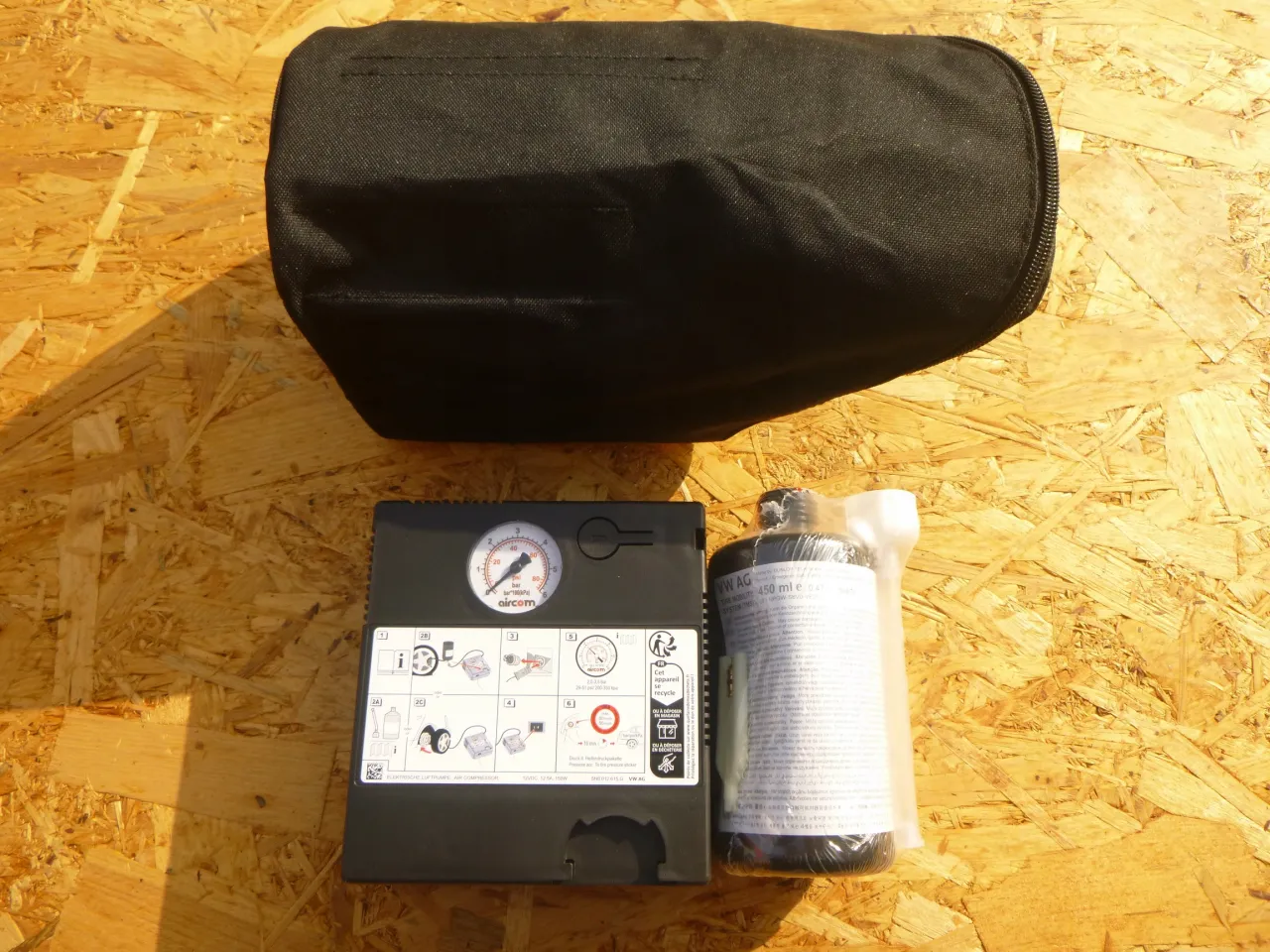 Zestaw naprawczy opon Volkswagen Touran