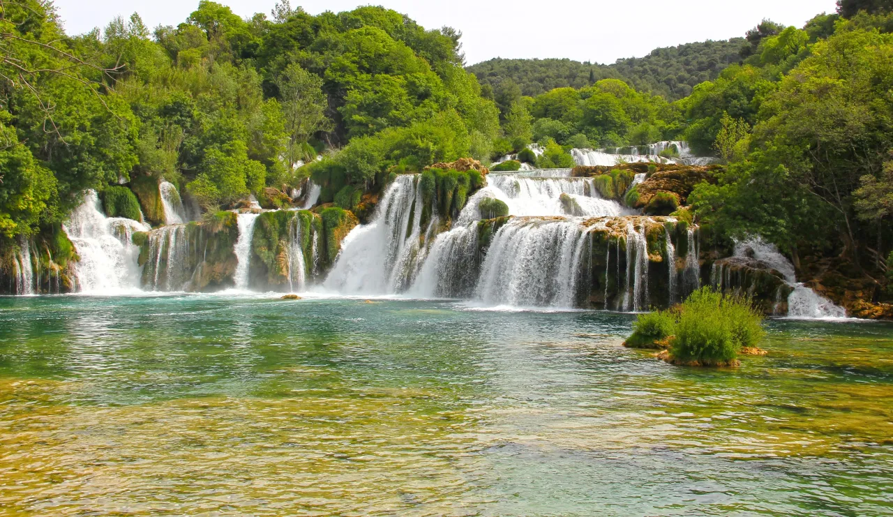 Wodospady Krka Chorwacja