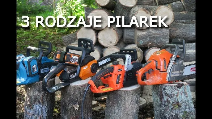 Porównanie pilarek łańcuchowych spalinowych, elektrycznych i akumulatorowych