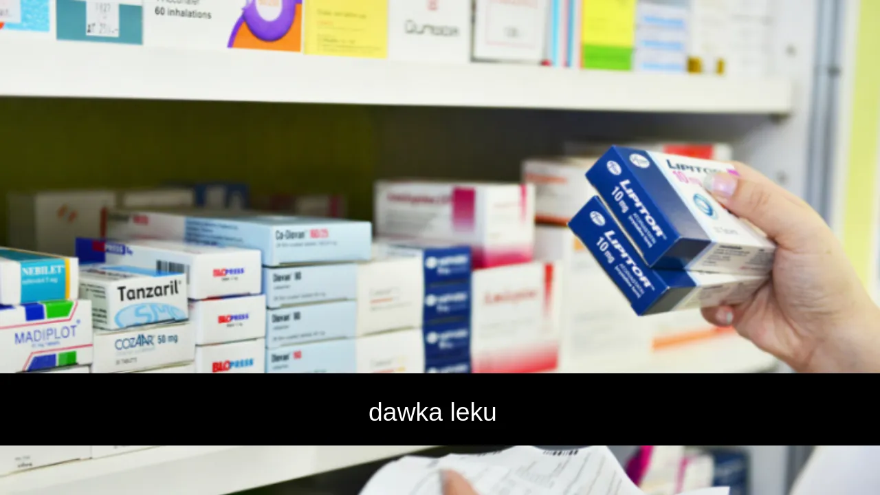tabletki lek&oacute;w w r&oacute;żnych dawkach