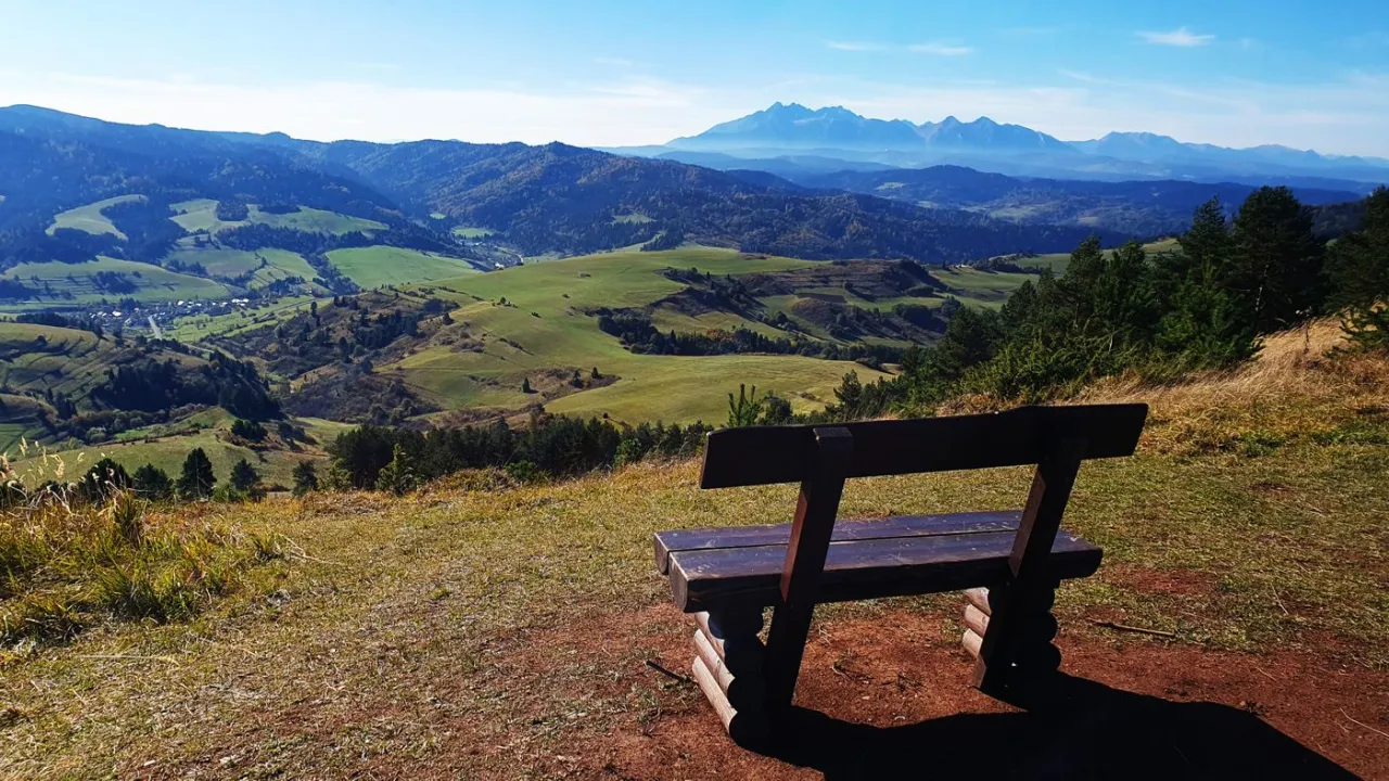 Wysoki Wierch panorama Pieniny