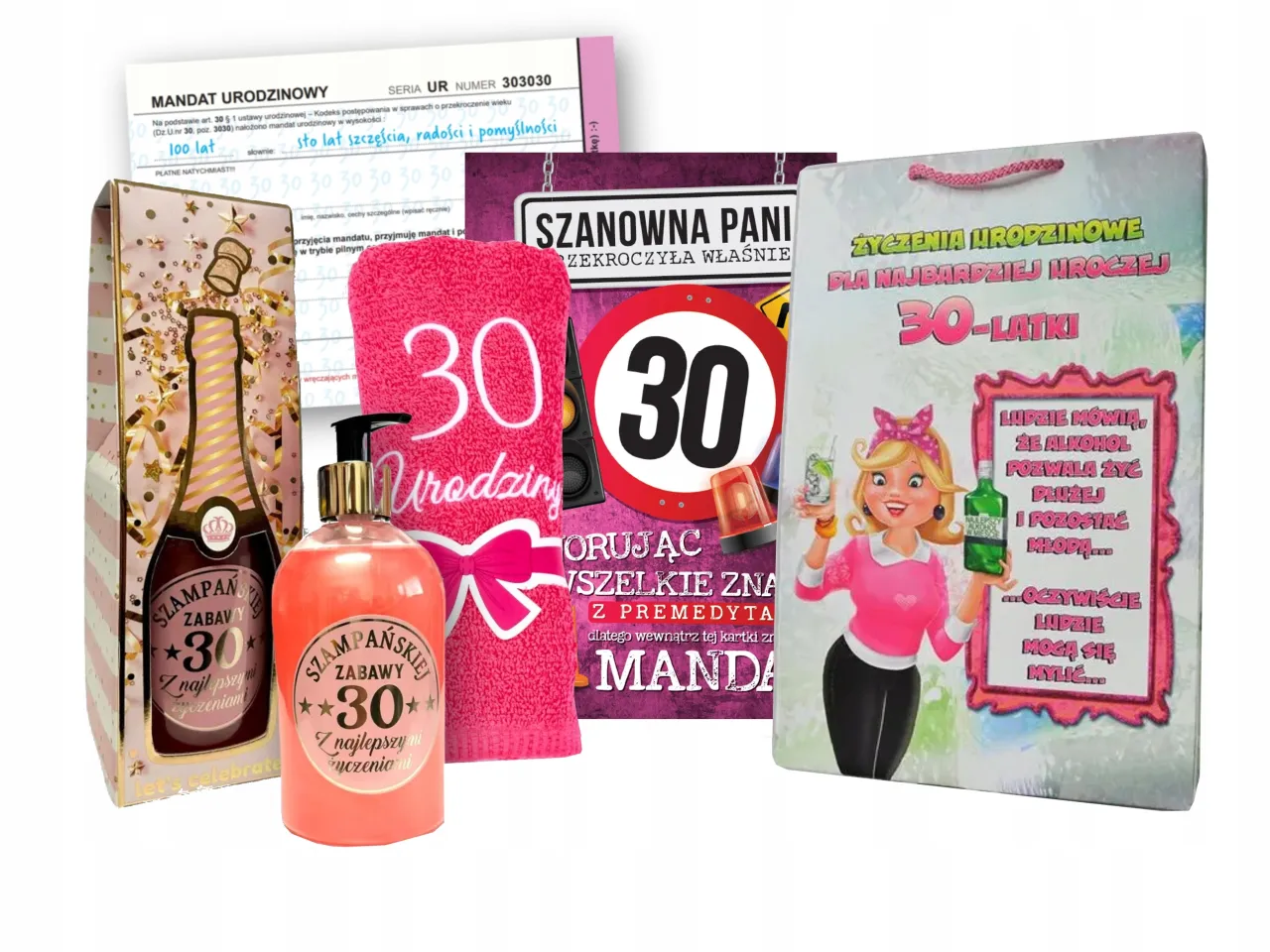 Kobieta ciesząca się prezentem w postaci przeżycia, np. lot balonem