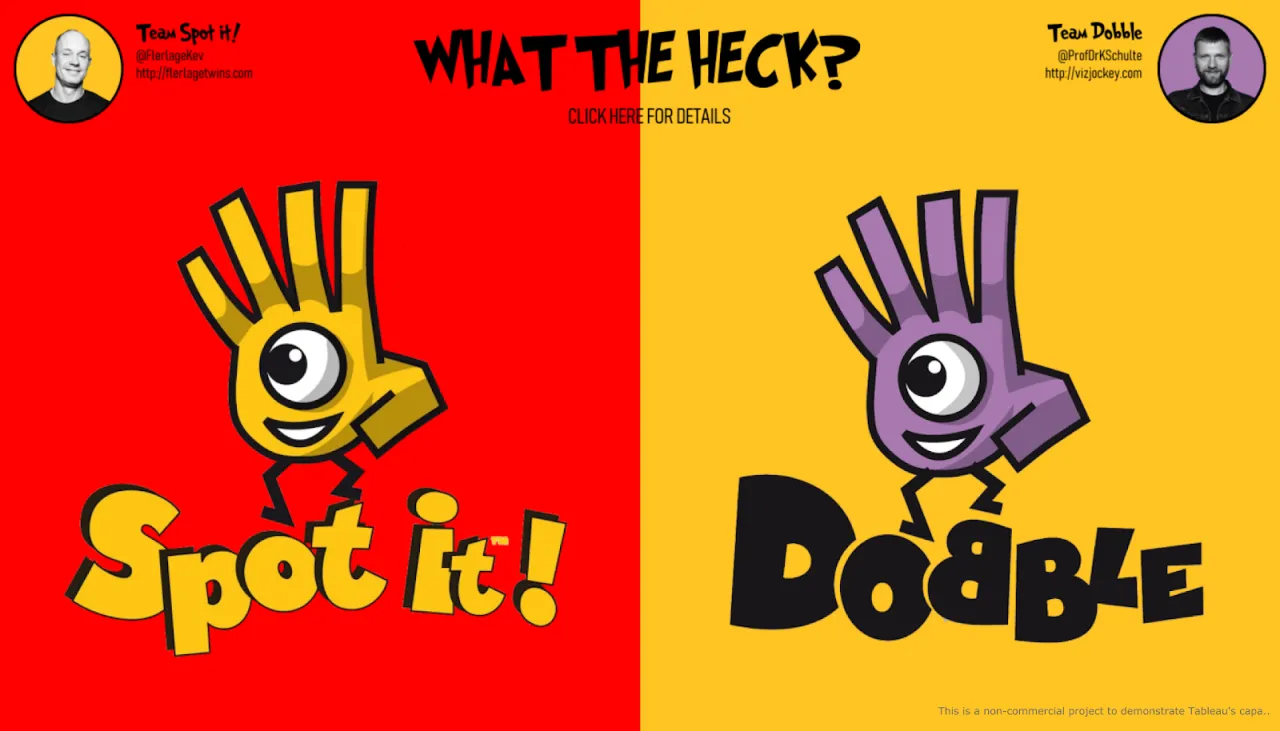 Dobble versions comparison