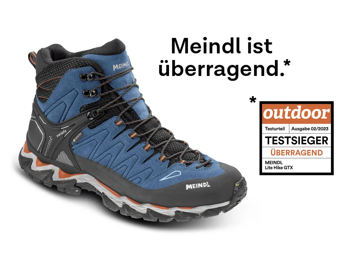 Meindl Kategorien System Wanderwege