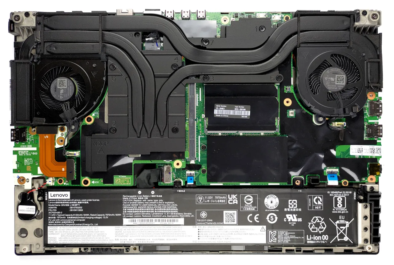 ThinkPad P15 Gen 2 RAM SSD upgrade