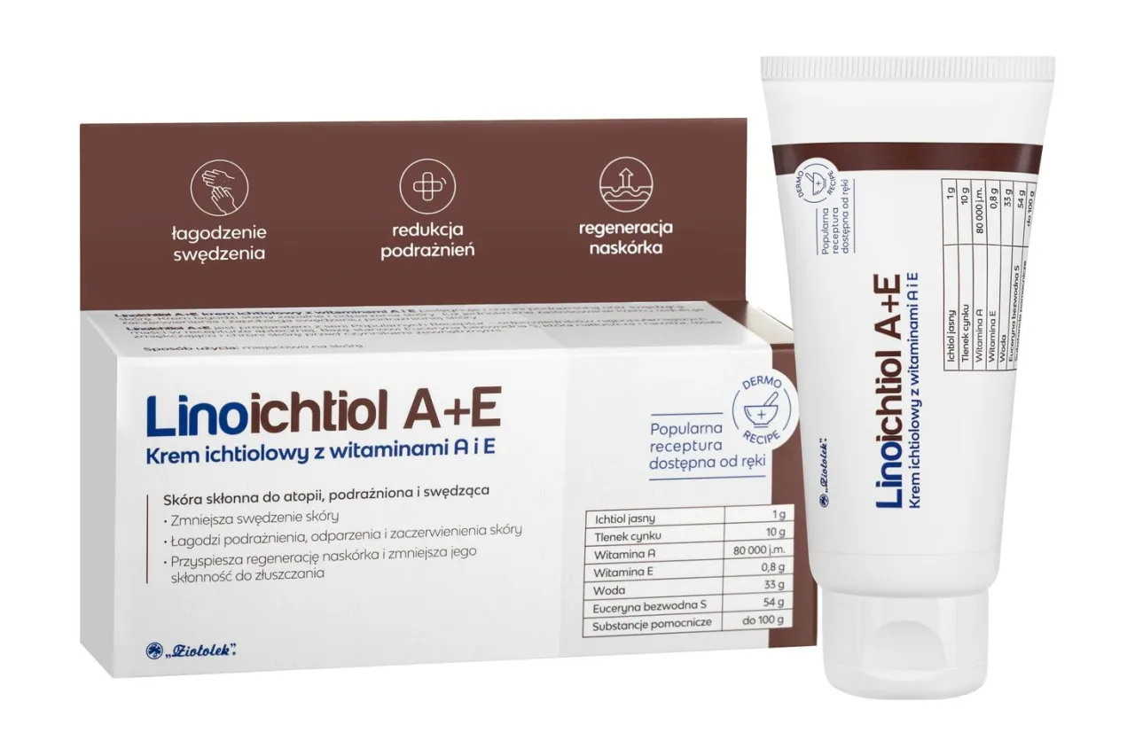 Maść ichtiolowa opakowanie i konsystencja