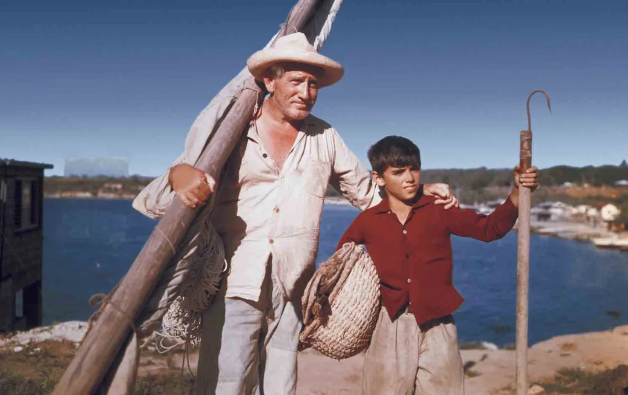 stary człowiek i morze santiago i manolin
