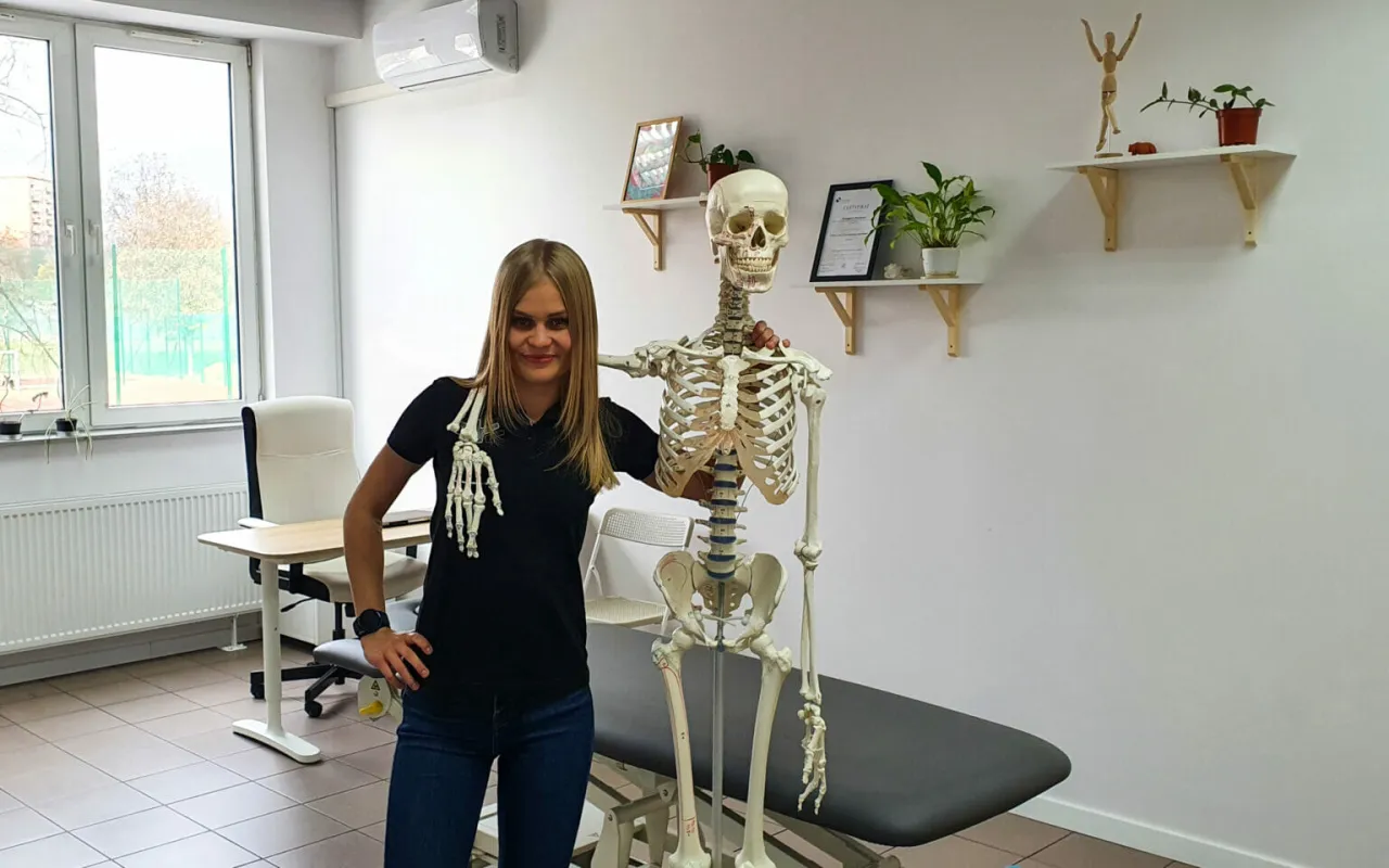 strój na wizytę u fizjoterapeuty