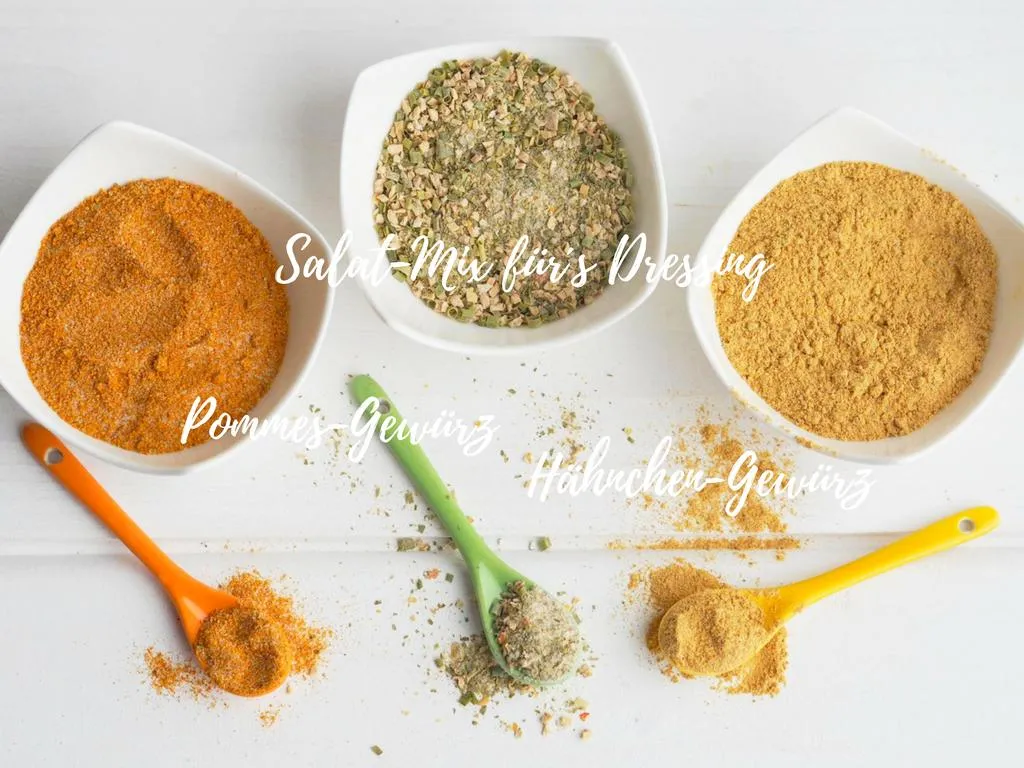 Selbstgemachte Gewürzmischungen für Hähnchen