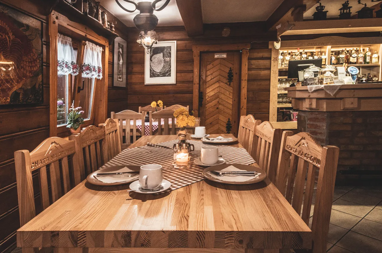 Chata na Groniu jedzenie